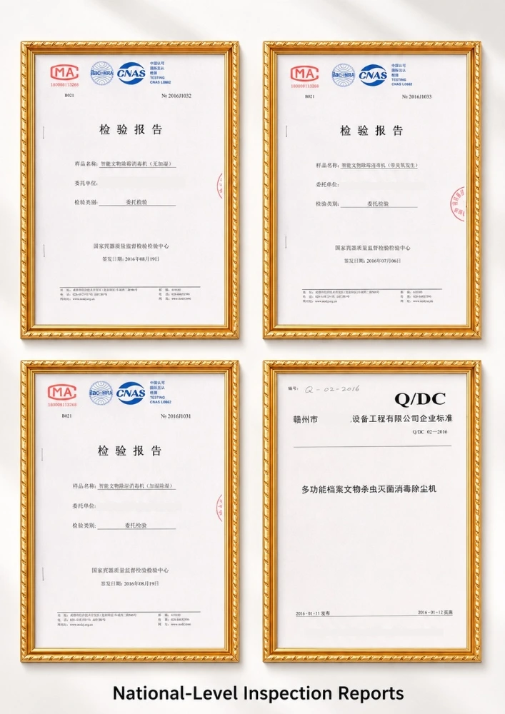 Selected national-level third-party inspection reports