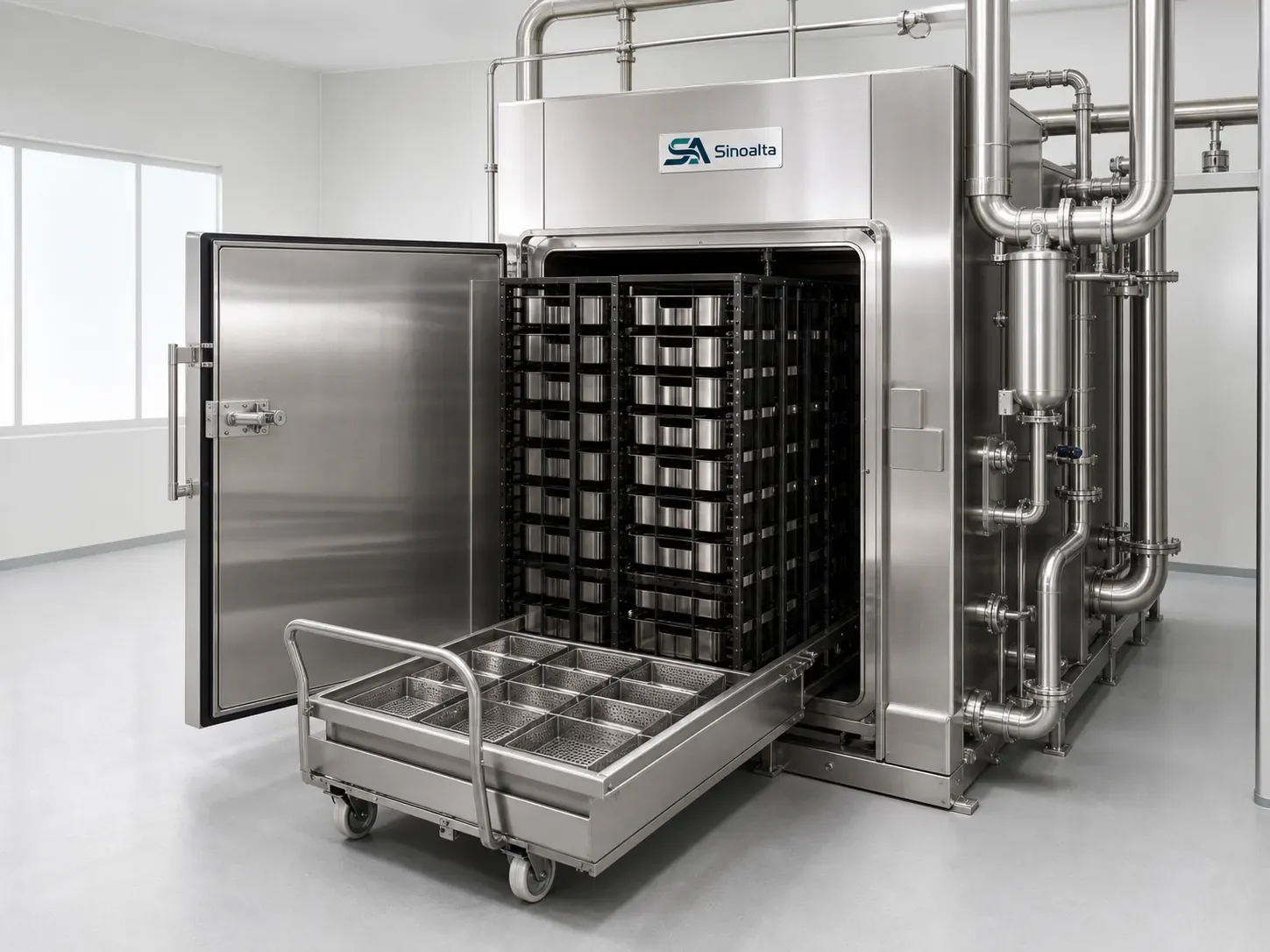 Archive Freeze Dryer for Water-Damaged Books and Documents