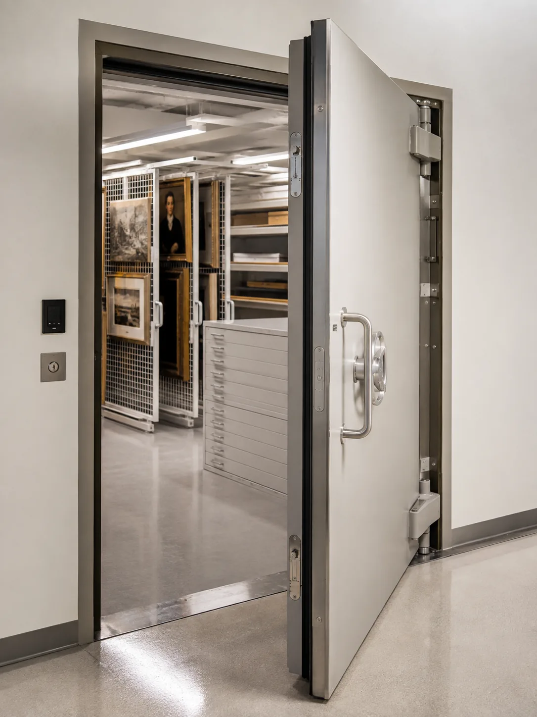 Airtight Museum Storage Door