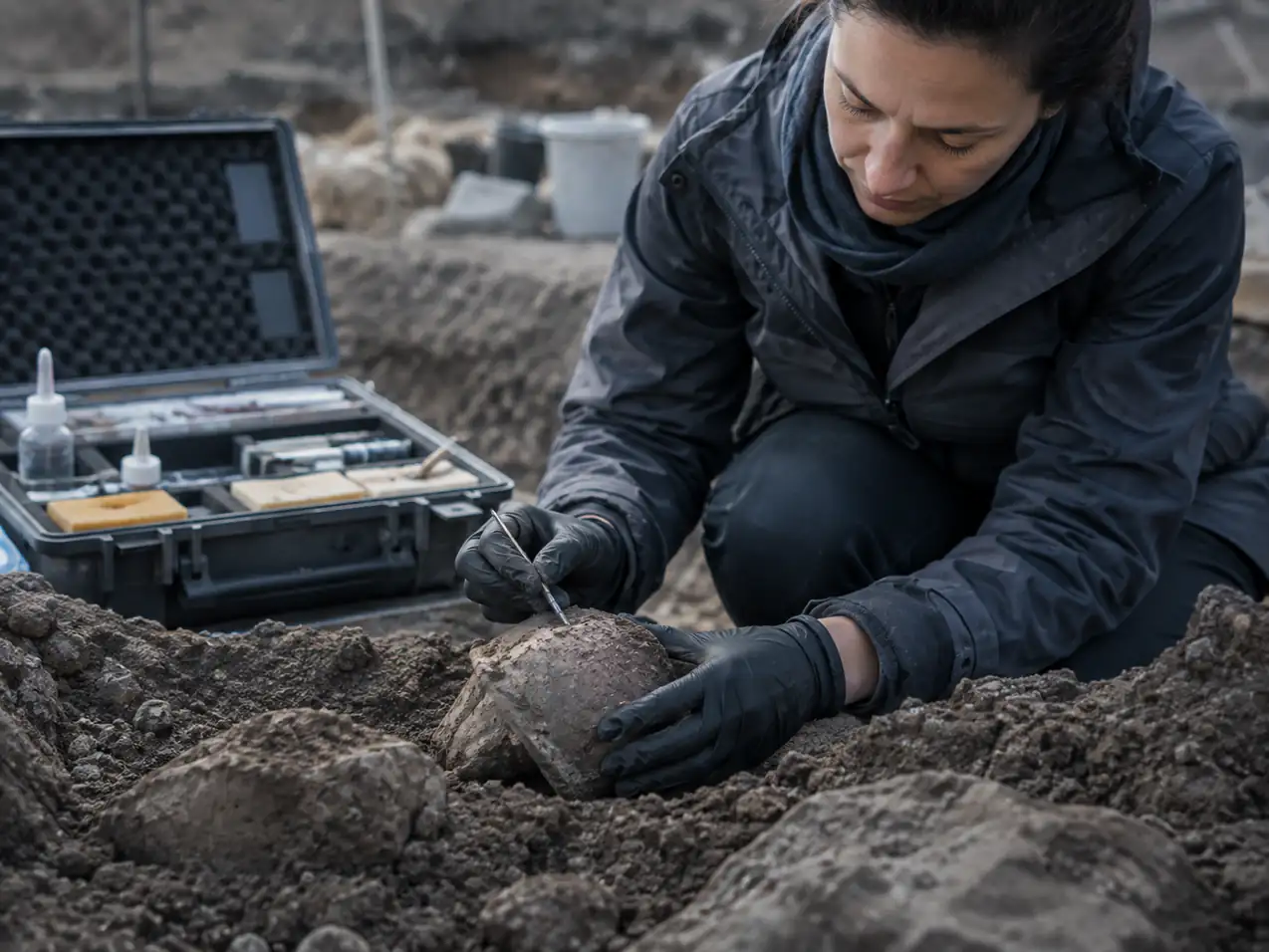 Archaeological finds stabilization planning guide