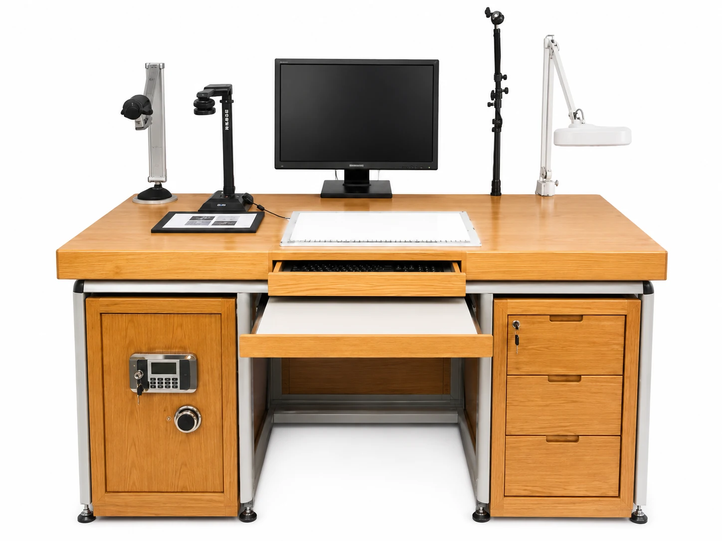 Paper Conservation Inspection & Documentation Workstation — view 3