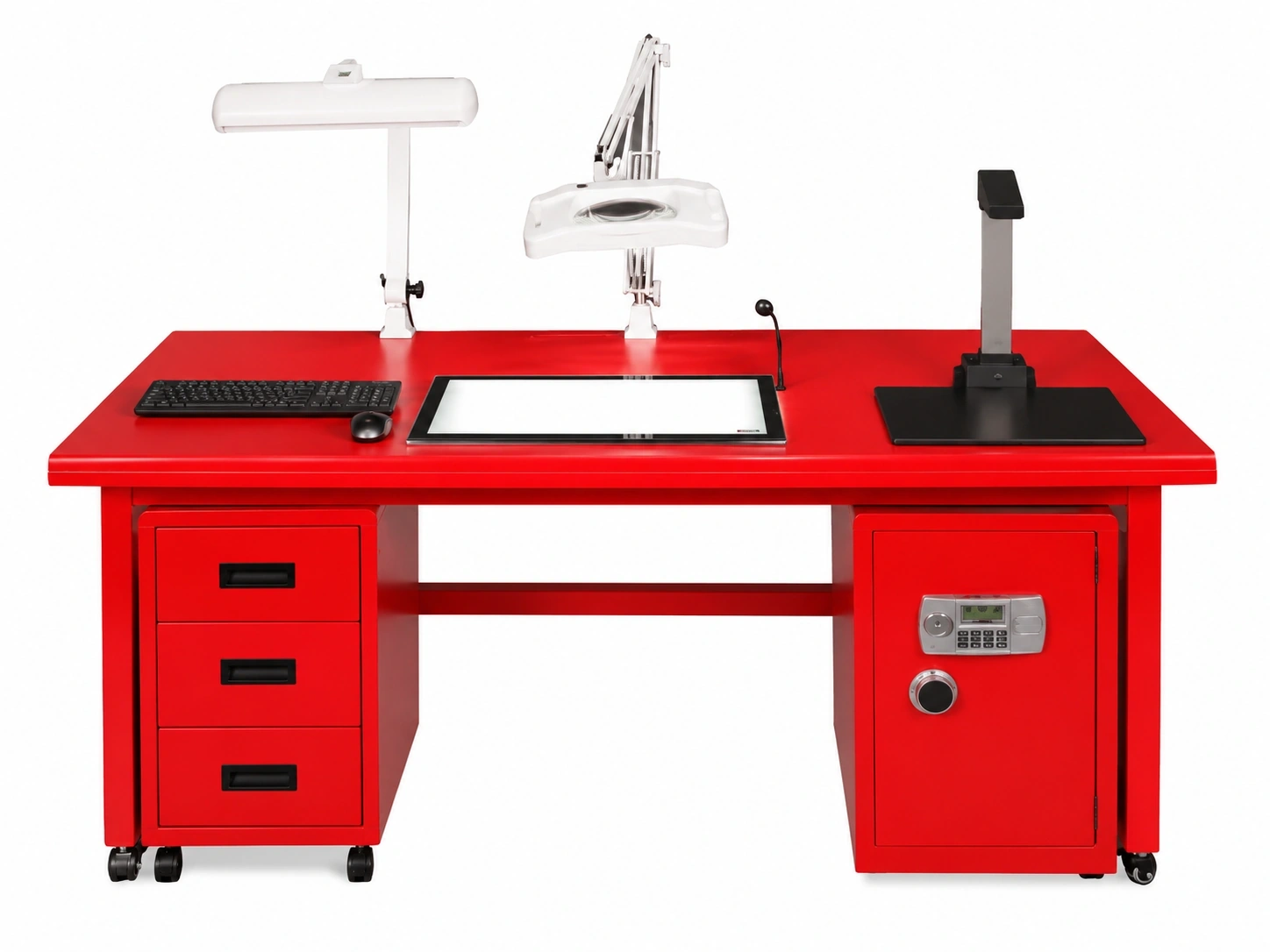 Paper Conservation Inspection & Documentation Workstation — view 4