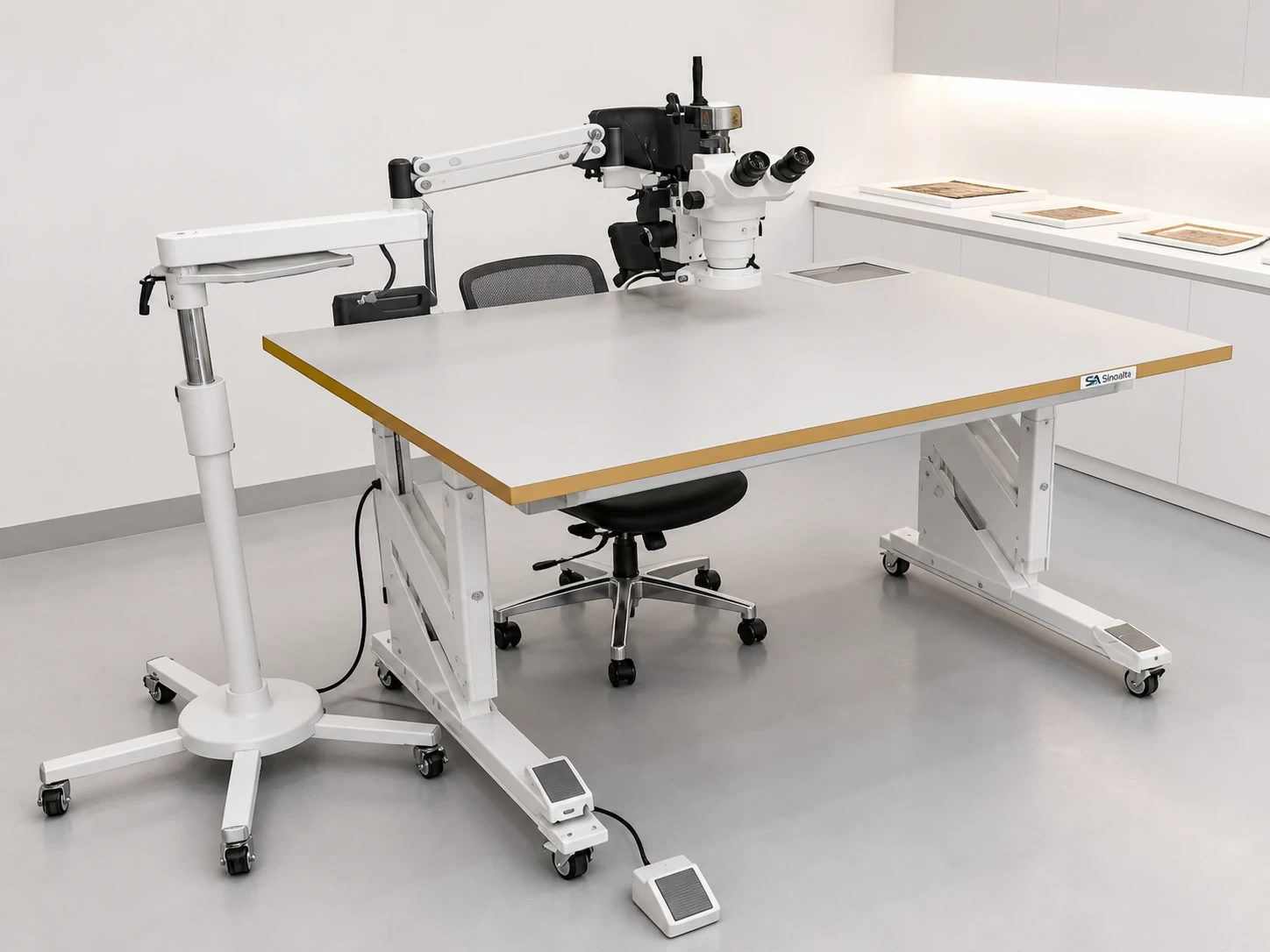 Paper Conservation Inspection & Documentation Workstation — view 5