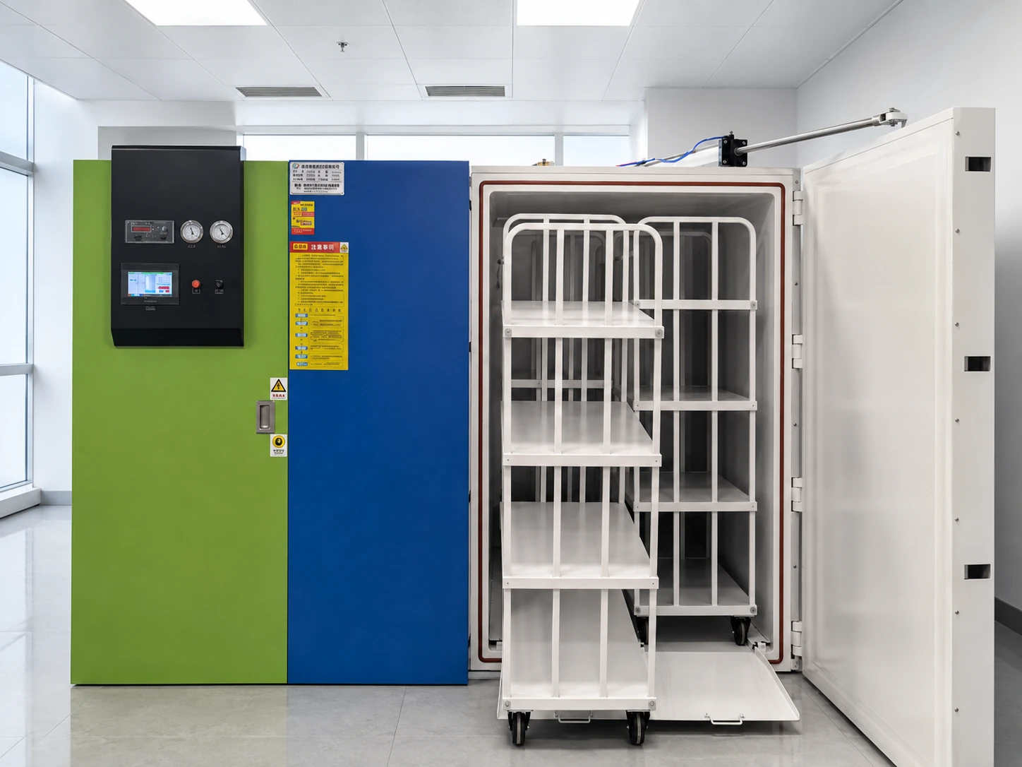 Nitrogen Anoxic Treatment System for Museum Collections