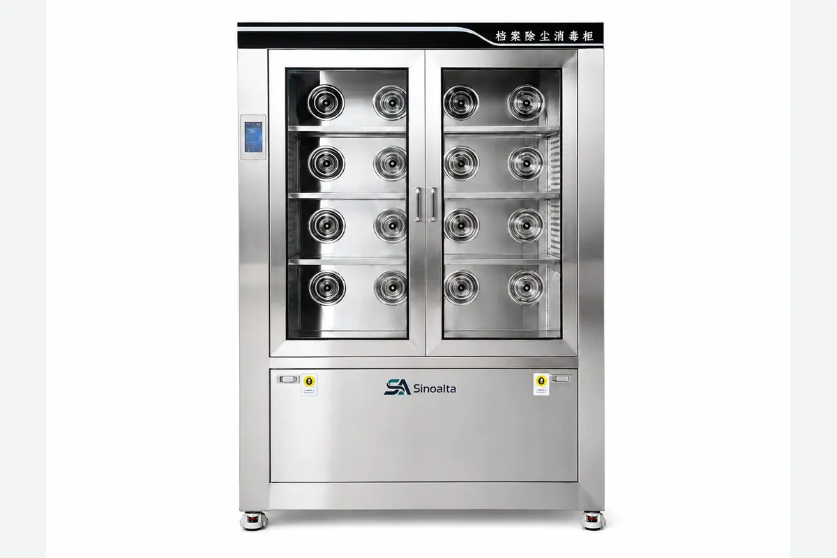 Archive dust extraction: workstation, cabinet or central system