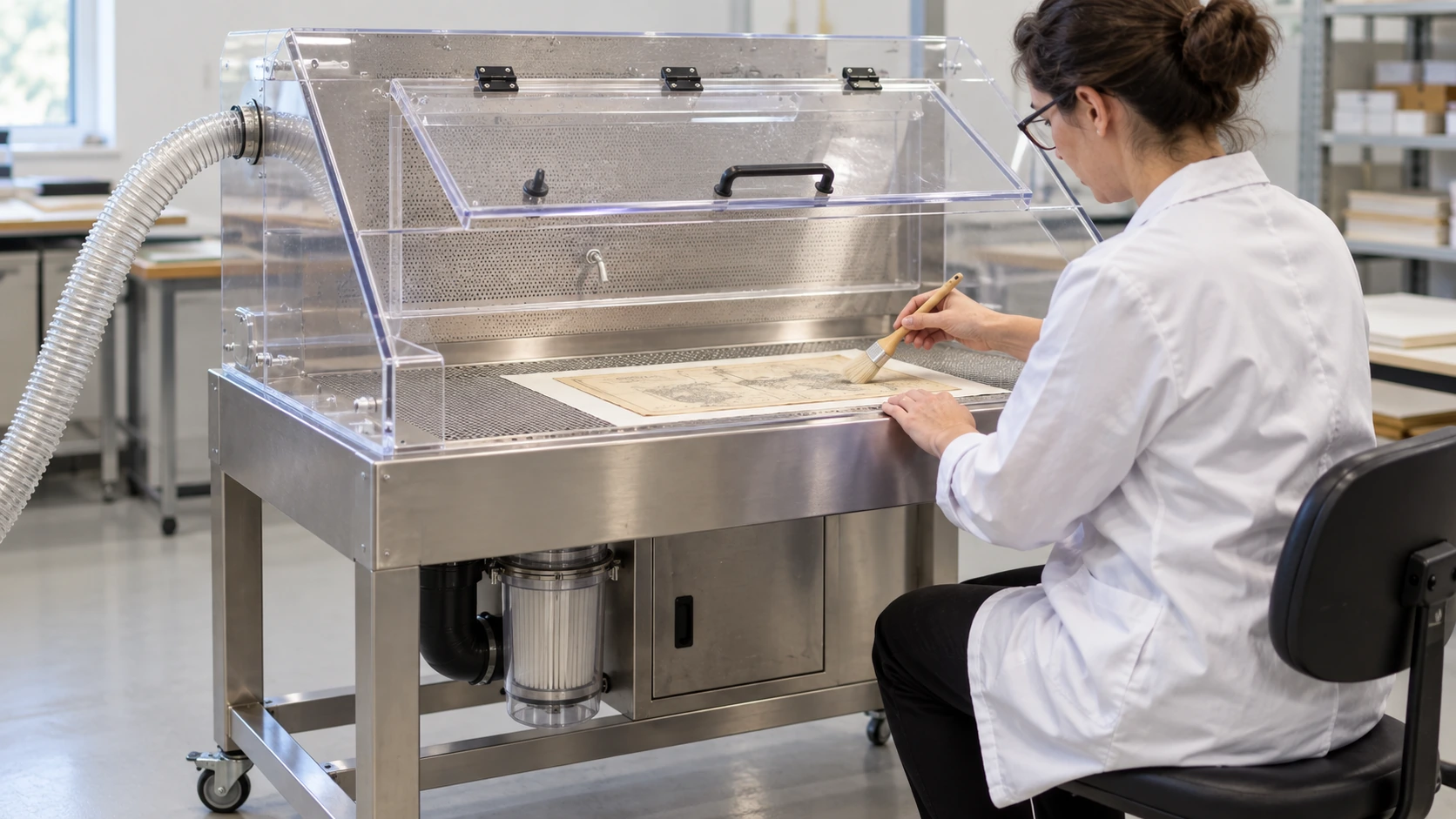 3. Dust removal is a preservation workflow, not just housekeeping