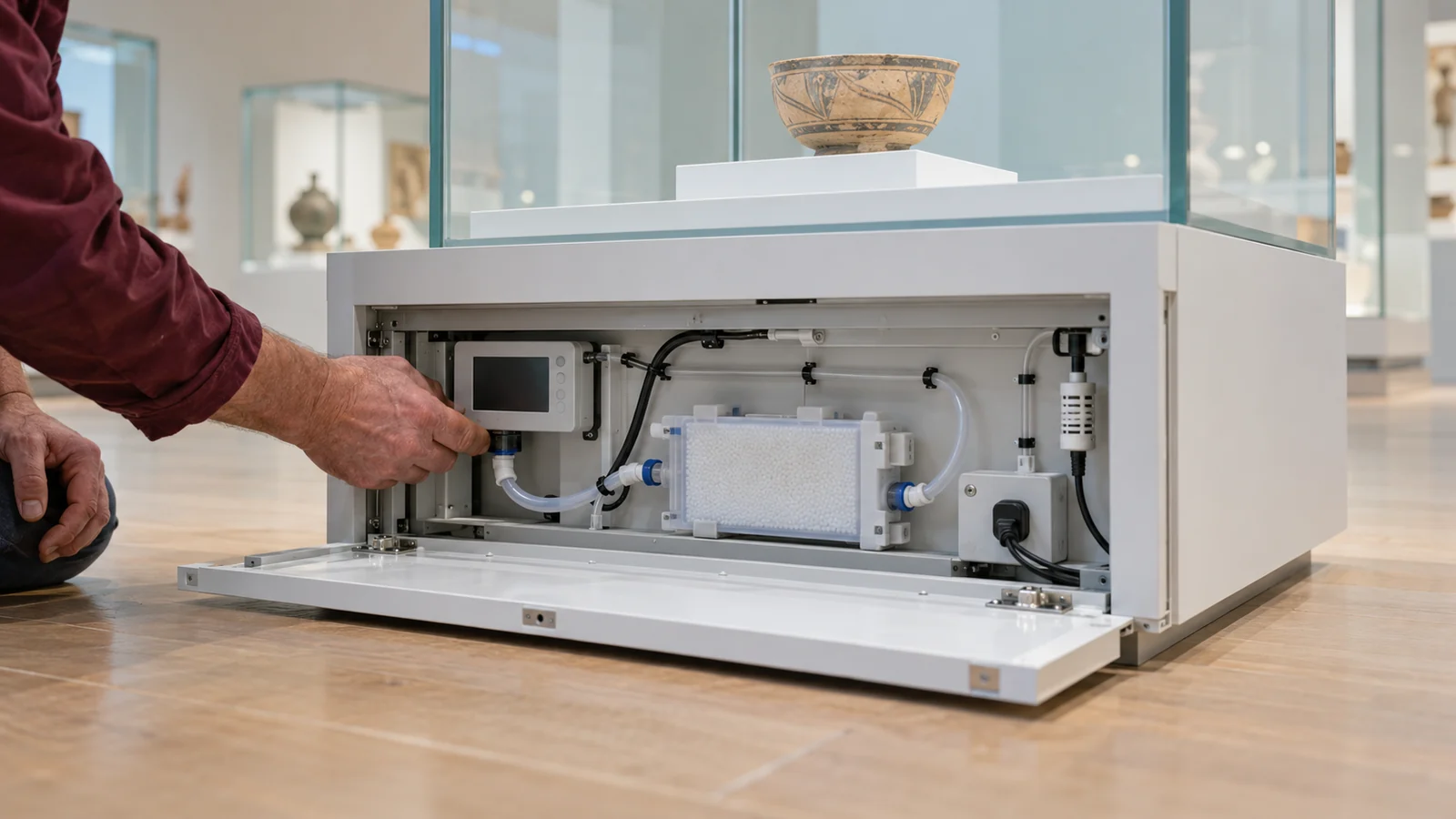 Specificare un Generatore di microclima per vetrine museali