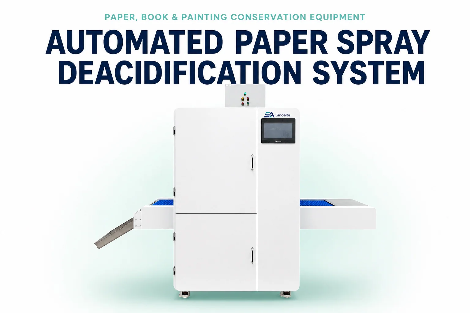 Automated Paper Spray Deacidification System video poster