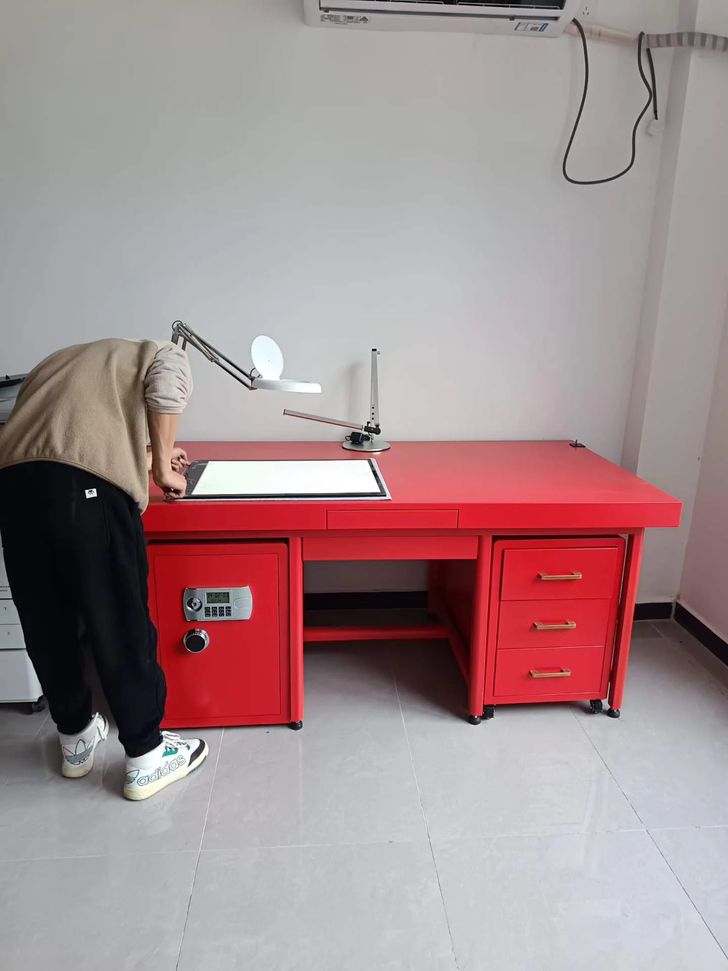 Acceptance check of the conservation workstation